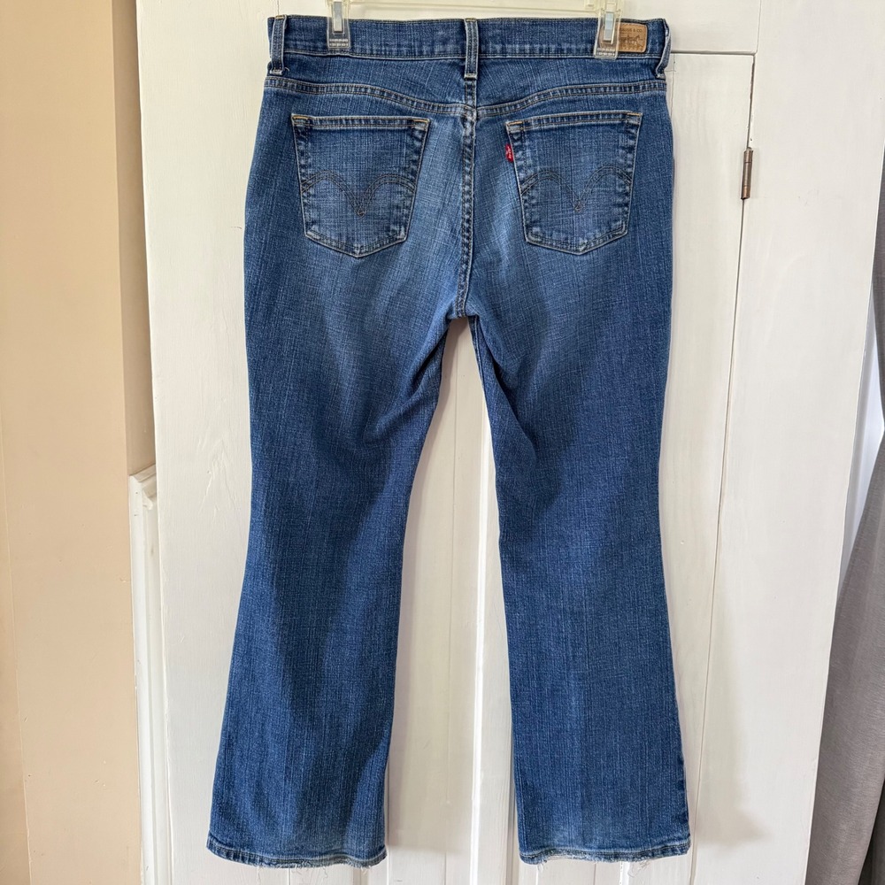 Levis 515 Bootcut Jeans Women's 10 S/C Medium Wash Denim Blue 515-0217 - Picture 2 of 9